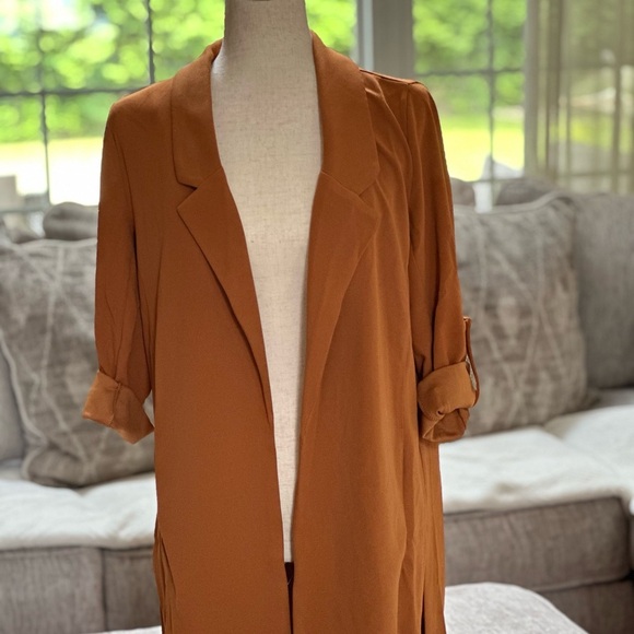NWT 🌻Copper 3/4 sleeve Blazer - Picture 8 of 10